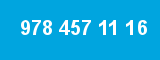 978 457 11 16 978 457 11 16
